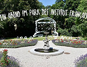 Lach- und Schießgesellschaft - ein Abend im Park des Institut français an 4 Abenden im Juli 2021 (©Foto: Lach- und Schießgesellschaft)